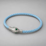 Bracelet Tressé Tête de Serpent - Vignette | Médiéfan