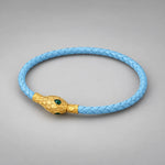 Bracelet Tressé Tête de Serpent - Vignette | Médiéfan
