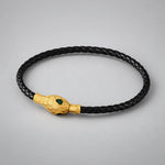 Bracelet Tressé Tête de Serpent - Vignette | Médiéfan