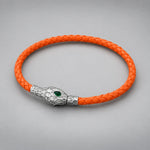 Bracelet Tressé Tête de Serpent - Vignette | Médiéfan