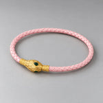 Bracelet Tressé Tête de Serpent - Vignette | Médiéfan