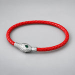 Bracelet Tressé Tête de Serpent - Vignette | Médiéfan