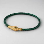 Bracelet Tressé Tête de Serpent - Vignette | Médiéfan