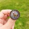 Broches de chevaliers templiers pour hommes, croix rouge, symbole maçonnique, Cabochon en verre, Badge, épingles en métal, cadeau 8 / Silver 25mm