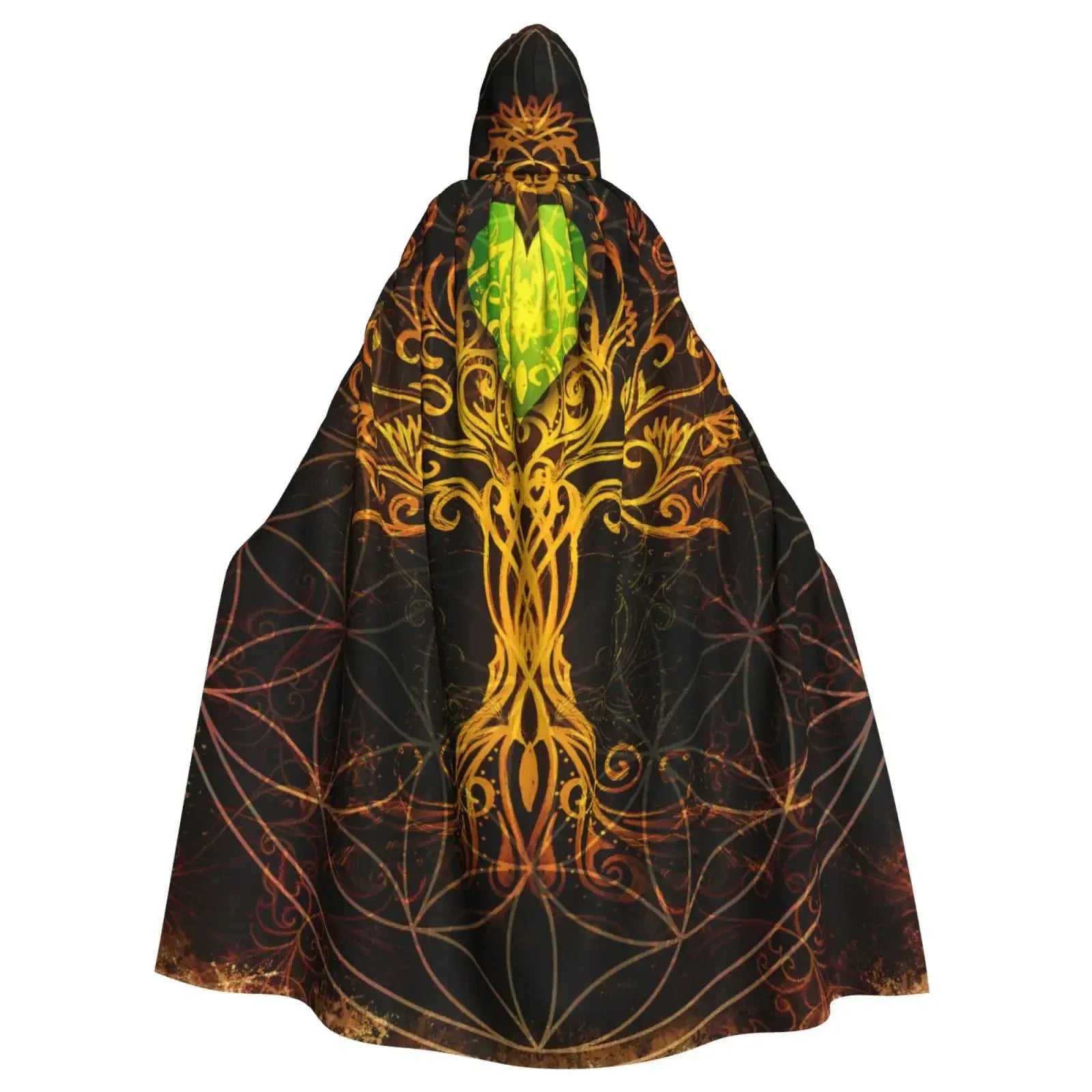 Cape Celtique Arbre de Vie Arbre de feu / Taille unique