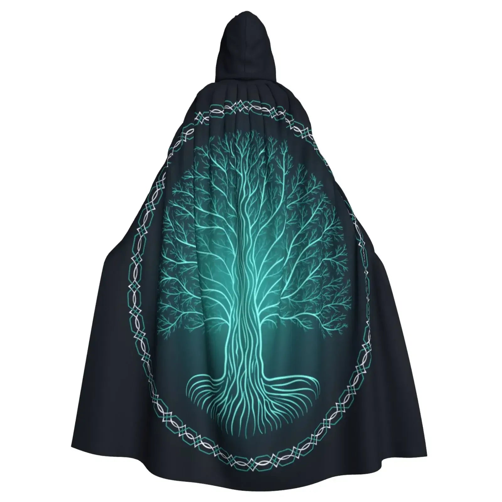 Cape Celtique Arbre de Vie Arbre turquoise / Taille unique