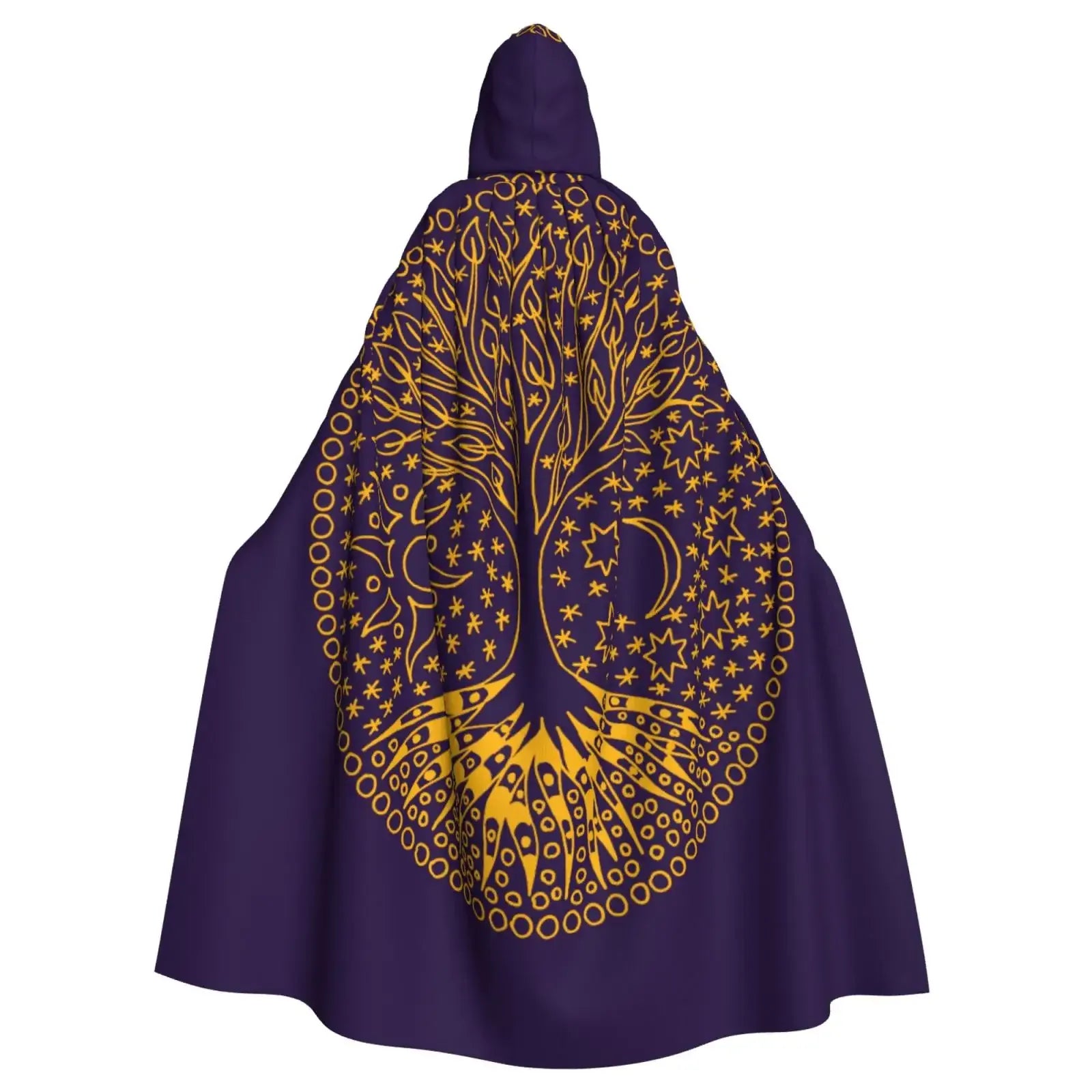Cape Celtique Arbre de Vie Ciel étoilé violet / Taille unique