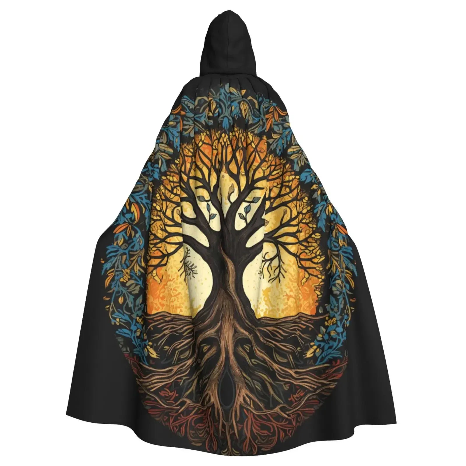 Cape Celtique Arbre de Vie Feuillage d'automne / Taille unique