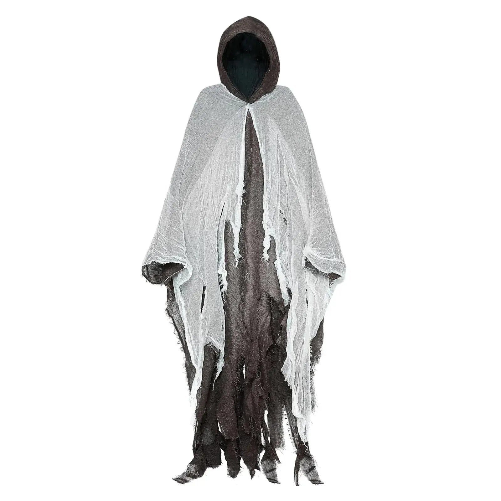 Cape de Spectre à Capuche Marron / Taille unique