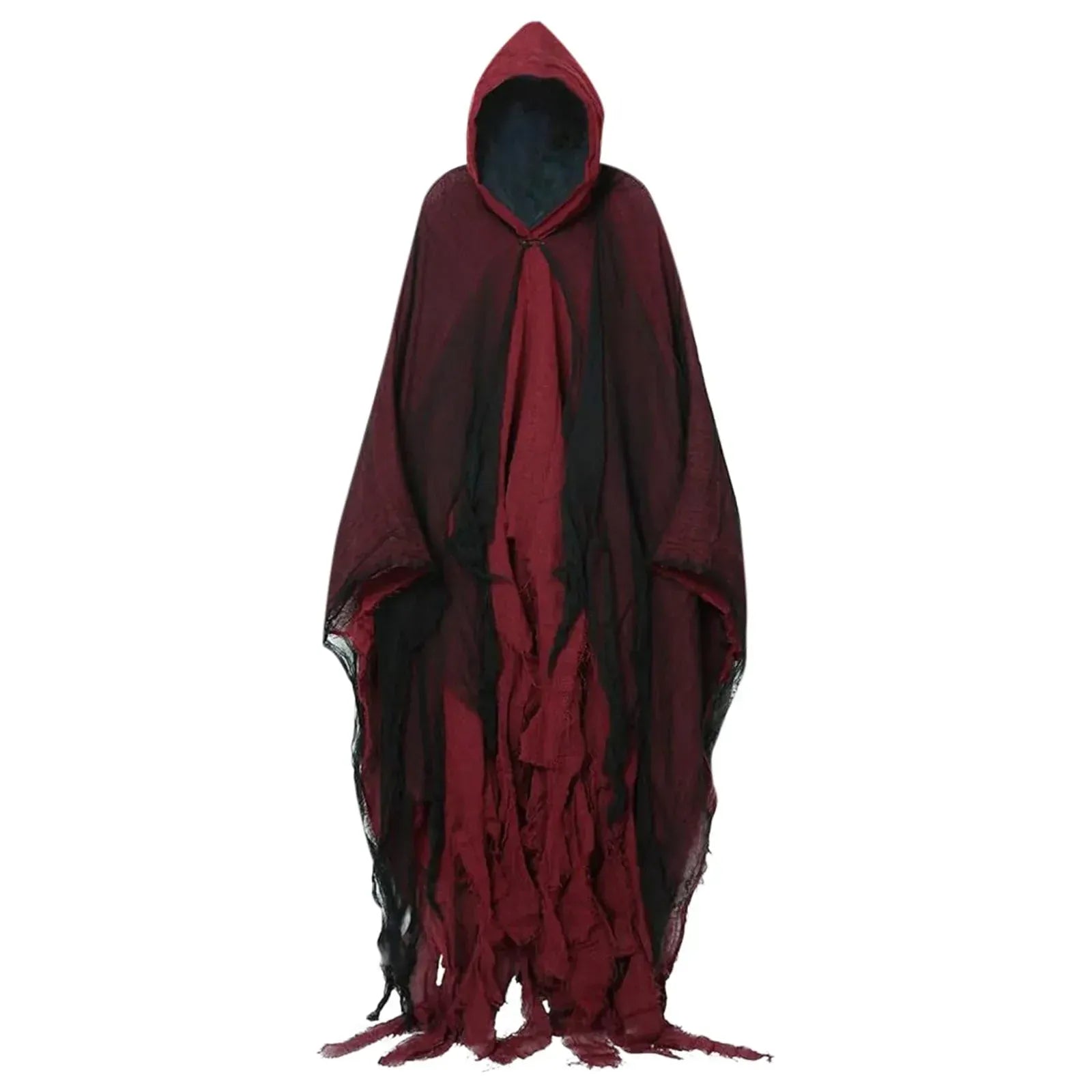 Cape de Spectre à Capuche Rouge / Taille unique