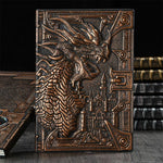 Carnet Dragon en Relief - Vignette | Médiéfan