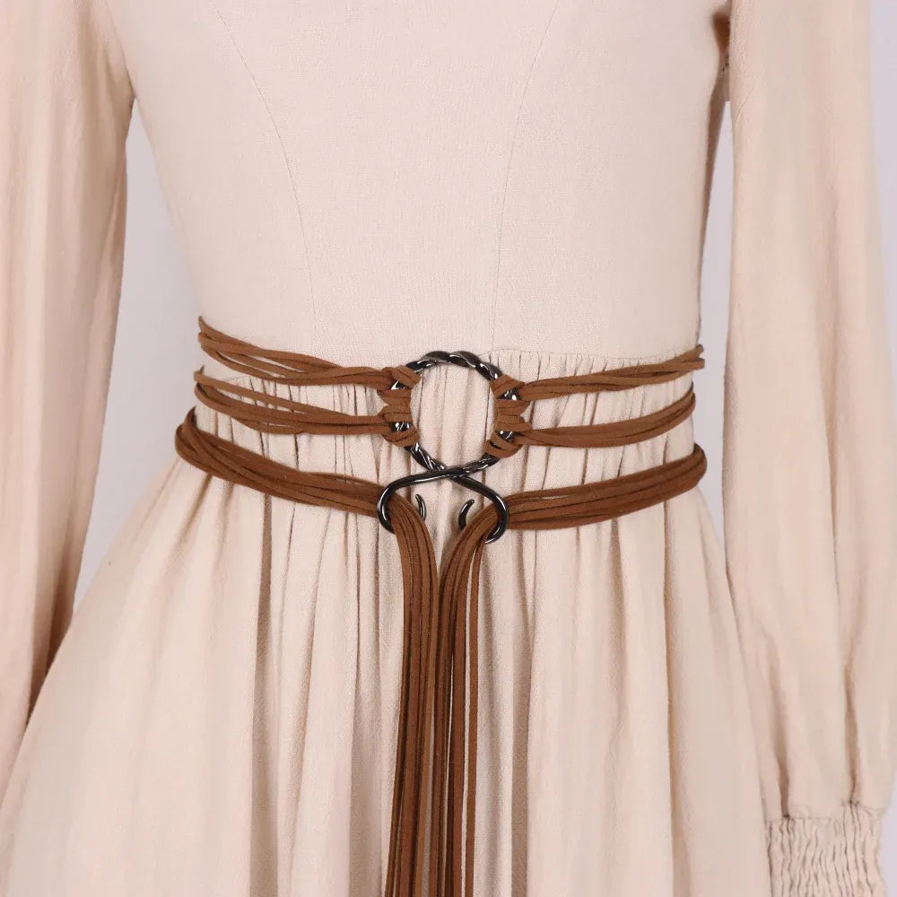 Ceinture de Corde Tressée
