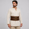 Ceinturon Large de Guerrier Marron