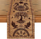Chemin de Table Viking en Lin Bois / 150 × 33 cm