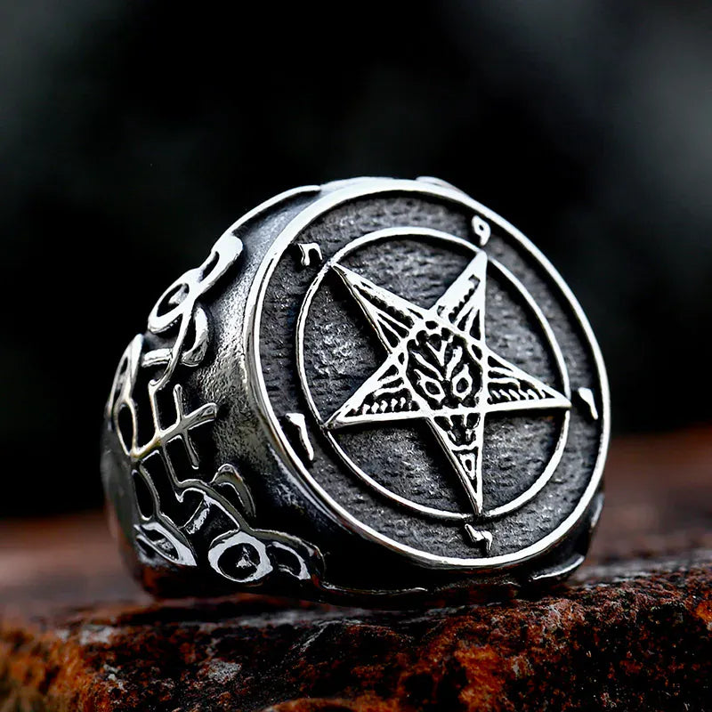 Chevalière Sigil de Baphomet