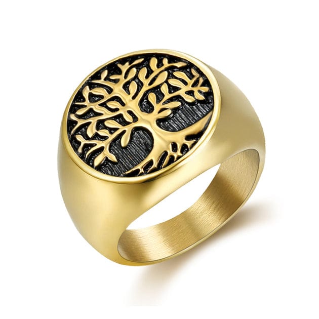 Chevalière Yggdrasil, l'arbre de vie
