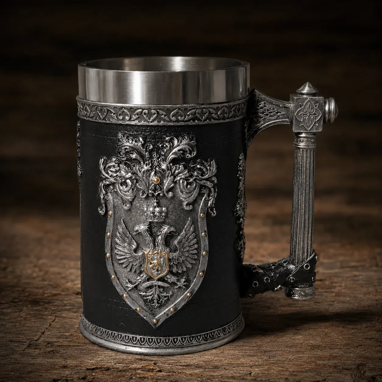 Chope du Chevalier de l'Aigle Bicéphale