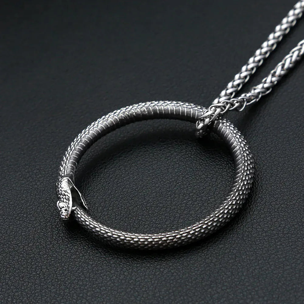 Collier Anneau Ouroboros