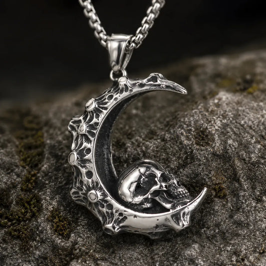 Collier Crâne de Lune