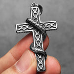 Collier Croix au Serpent - Vignette | Médiéfan