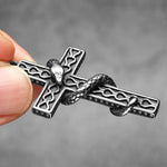 Collier Croix au Serpent - Vignette | Médiéfan