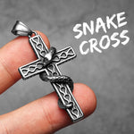 Collier Croix au Serpent - Vignette | Médiéfan