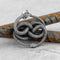 Collier Double Ouroboros Entrelacé Pendentif seul