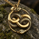 Collier Double Serpent Infini - Vignette | Médiéfan
