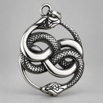 Collier Double Serpent Infini - Vignette | Médiéfan