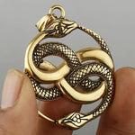 Collier Double Serpent Infini - Vignette | Médiéfan
