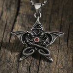 Collier Dragons Pentagramme - Vignette | Médiéfan