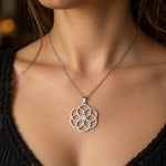Collier Graine de Vie Ajourée - Vignette | Médiéfan