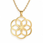Collier Graine de Vie Ajourée - Vignette | Médiéfan