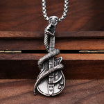 Collier Guitare au Serpent - Vignette | Médiéfan