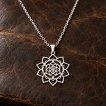 Collier Mandala Lotus Fleur de Vie - Vignette | Médiéfan