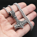 Collier marteau de Thor Runes - Vignette | Médiéfan