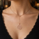 Collier Mini Rosace Fleur de Vie - Vignette | Médiéfan