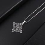 Collier Nœud de Sorcière aux Entrelacs Celtiques - Vignette | Médiéfan