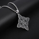 Collier Nœud de Sorcière aux Entrelacs Celtiques - Vignette | Médiéfan