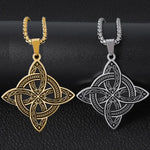 Collier Nœud de Sorcière aux Entrelacs Celtiques - Vignette | Médiéfan