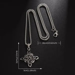 Collier Nœud de Sorcière aux Quatre Triquetras - Vignette | Médiéfan