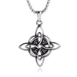 Collier Nœud de Sorcière aux Quatre Triquetras - Vignette | Médiéfan