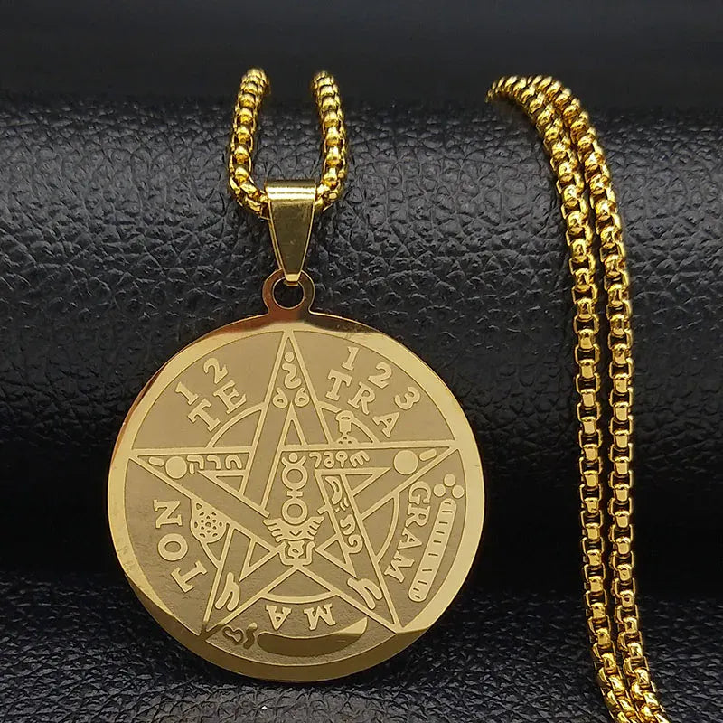 Collier Pentacle Tétragrammaton