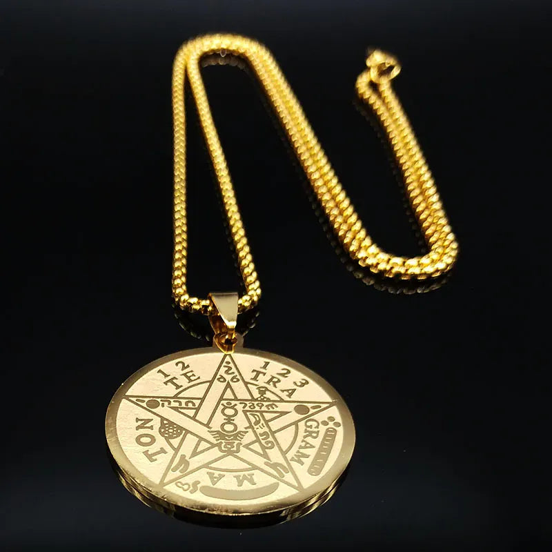 Collier Pentacle Tétragrammaton