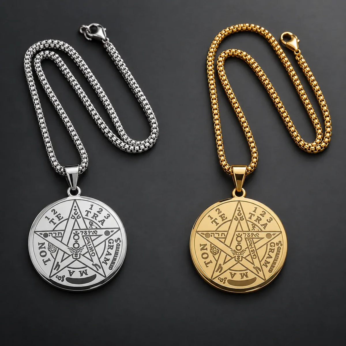 Collier Pentacle Tétragrammaton