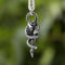 Collier Serpent à la Rose Pendentif seul