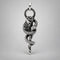Collier Serpent à la Rose Pendentif seul