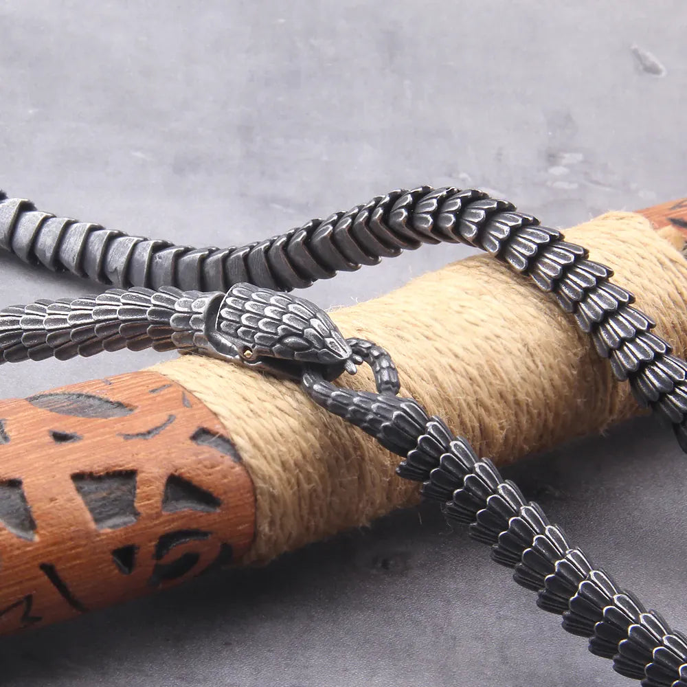 Collier Serpent Articulé