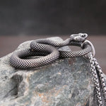 Collier Serpent en Boucle - Vignette | Médiéfan