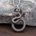 Collier Serpent en Boucle - Vignette | Médiéfan